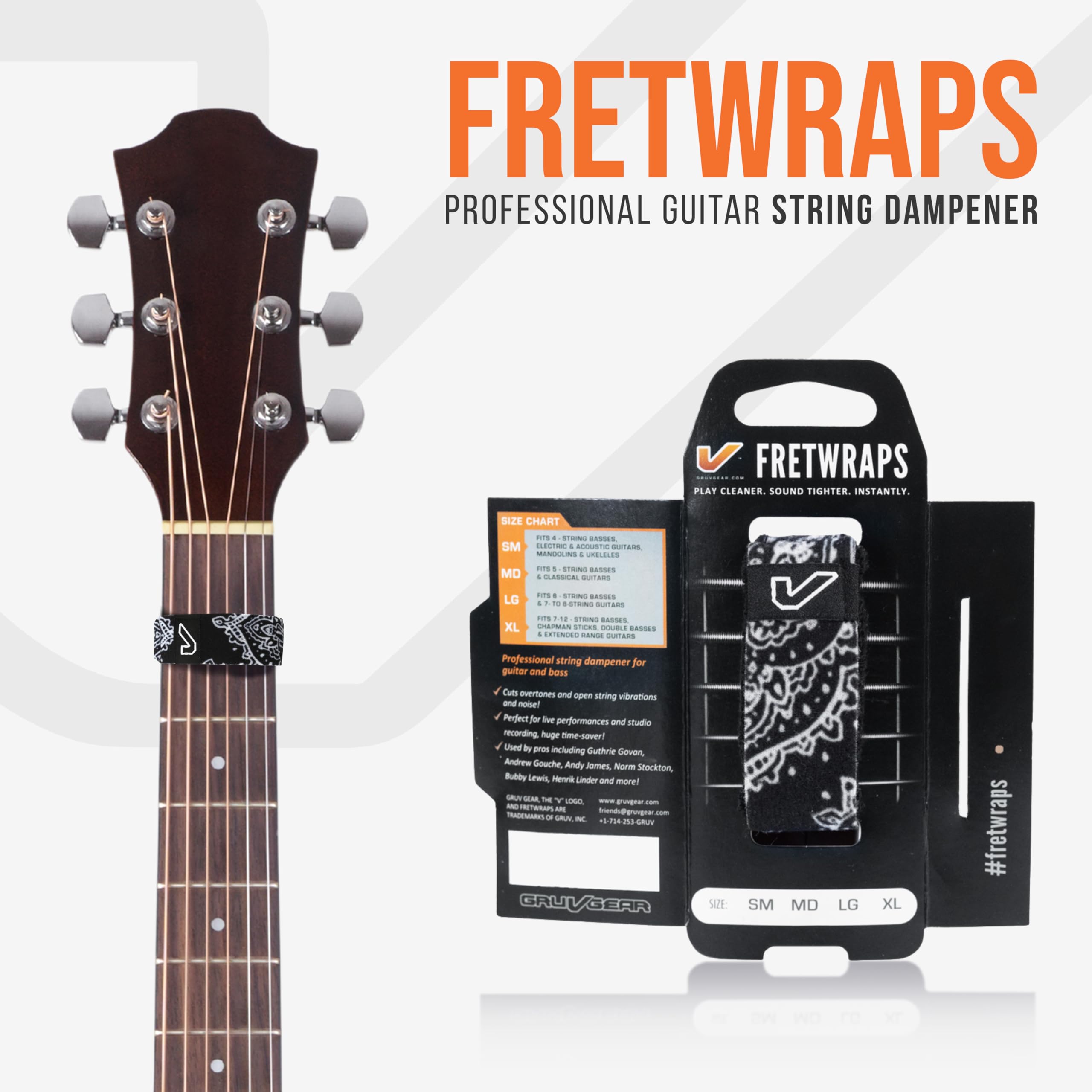 Gruv Gear グルーブギア FretWraps FW1-BNB-LG フレットラップス z2zed1b Amazon | Gruv Gear グルーブギア FretWraps FW1-BNB-LG フレット